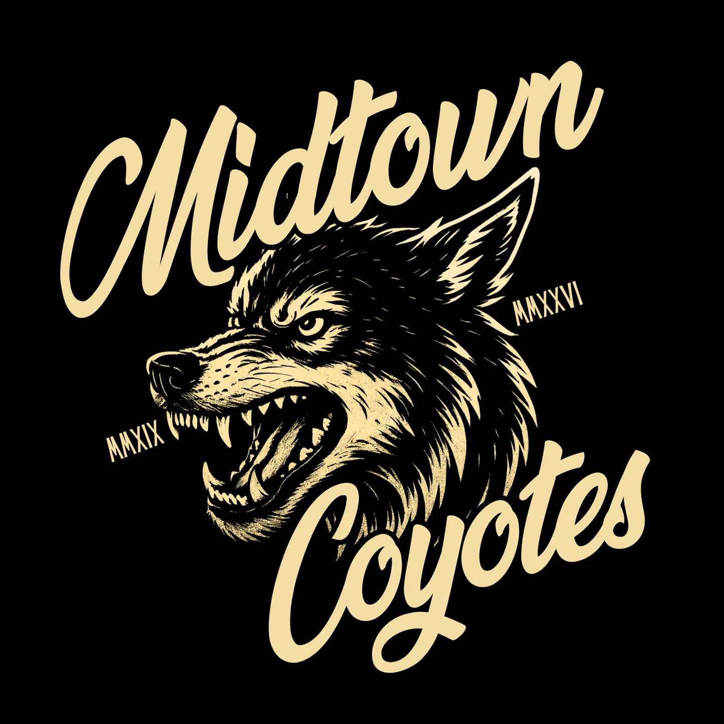 MIDTOWN COYOTE CROP TOP