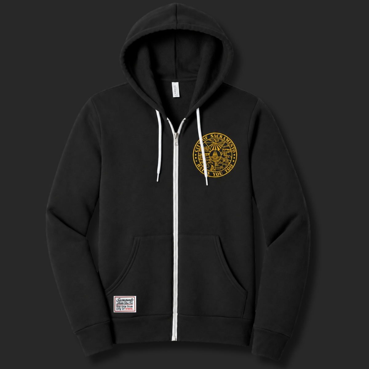 New Crest Zip up Hoodie