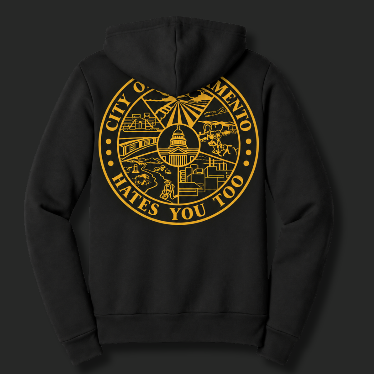 New Crest Zip up Hoodie