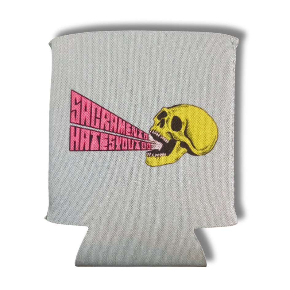 SHYT PINK SKULL KOOZIE