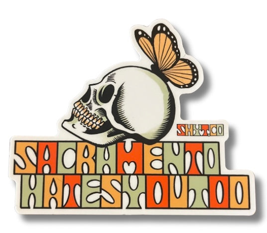 SHYT’R-FLY STICKER