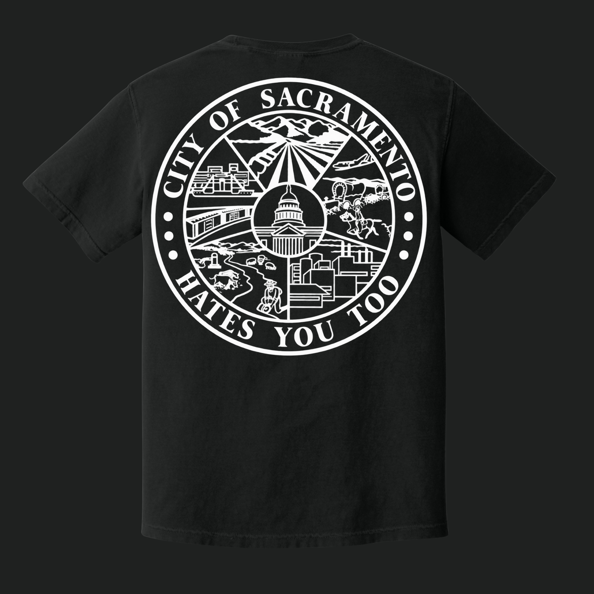 New Crest T-Shirt Comfort Colors