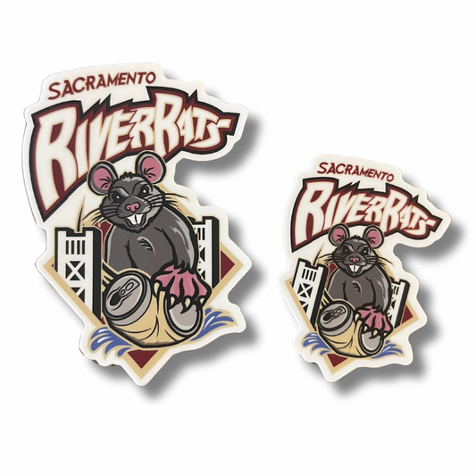 River Rat Sticker