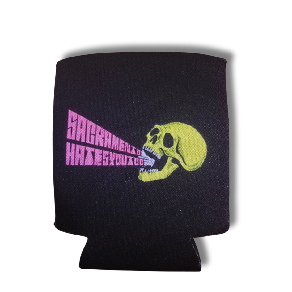 SHYT PINK SKULL KOOZIE