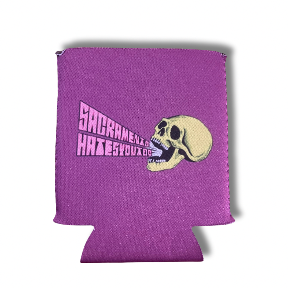 SHYT PINK SKULL KOOZIE