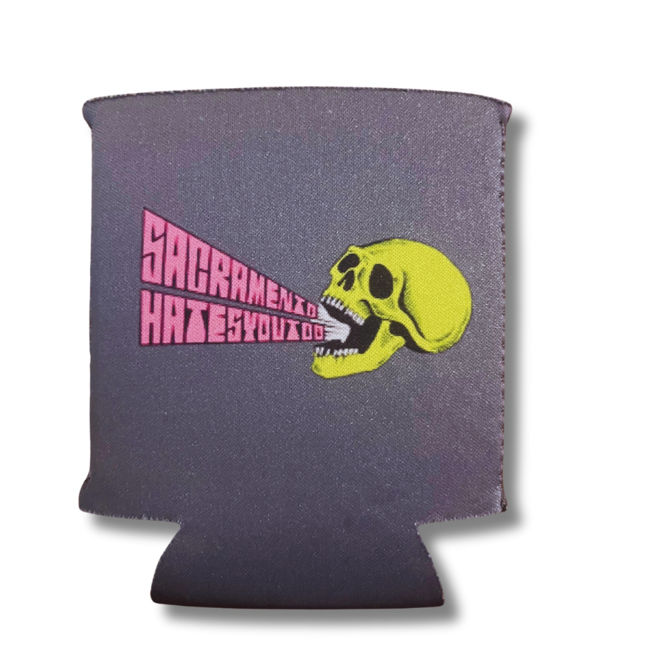 SHYT PINK SKULL KOOZIE