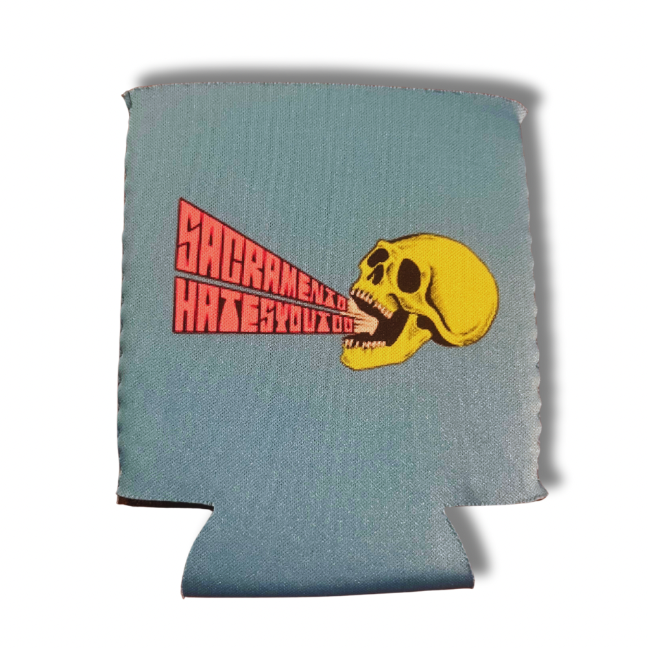 SHYT PINK SKULL KOOZIE